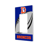 Denver Broncos 1993-1996 Historic Collection Passtime Hidden-Screw Light Switch Plate-1