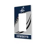 Dallas Cowboys 1966-1969 Historic Collection Passtime Hidden-Screw Light Switch Plate