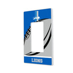 Detroit Lions Retro Passtime Hidden-Screw Light Switch Plate
