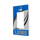 Detroit Lions Retro Passtime Hidden-Screw Light Switch Plate-1