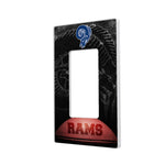 Los Angeles Rams Legendary Hidden-Screw Light Switch Plate-1