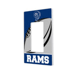 Los Angeles Rams Passtime Hidden-Screw Light Switch Plate-1