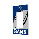 Los Angeles Rams Passtime Hidden-Screw Light Switch Plate-1