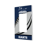 New York Giants 1960-1966 Historic Collection Passtime Hidden-Screw Light Switch Plate