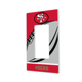 San Francisco 49ers Historic Collection Passtime Hidden-Screw Light Switch Plate