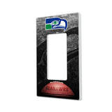 Seattle Seahawks Historic Collection Legendary Hidden-Screw Light Switch Plate
