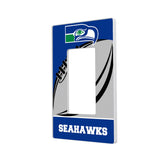 Seattle Seahawks Passtime Hidden-Screw Light Switch Plate-1