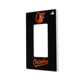 Baltimore Orioles Solid Hidden-Screw Light Switch Plate