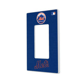 New York Mets Solid Hidden-Screw Light Switch Plate