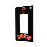 San Francisco Giants Solid Hidden-Screw Light Switch Plate