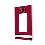 Arizona Cardinals Stripe Hidden-Screw Light Switch Plate-1