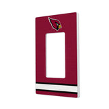 Arizona Cardinals Stripe Hidden-Screw Light Switch Plate-1
