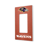 Baltimore Ravens Football Hidden-Screw Light Switch Plate
