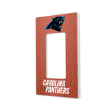 Carolina Panthers Football Hidden-Screw Light Switch Plate