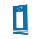 Detroit Lions Stripe Hidden-Screw Light Switch Plate