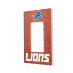 Detroit Lions Football Hidden-Screw Light Switch Plate