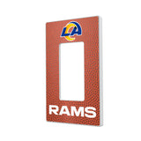 Los Angeles Rams Football Hidden-Screw Light Switch Plate