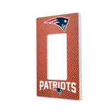 New England Patriots Football Hidden-Screw Light Switch Plate