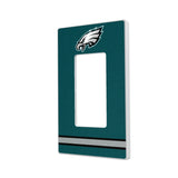 Philadelphia Eagles Stripe Hidden-Screw Light Switch Plate