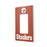 Pittsburgh Steelers Football Hidden-Screw Light Switch Plate