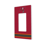 Tampa Bay Buccaneers Stripe Hidden-Screw Light Switch Plate-1