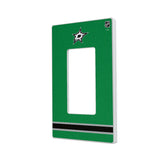 Dallas Stars Stripe Hidden-Screw Light Switch Plate