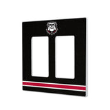 University of Georgia Bulldogs Uga Stripe Hidden-Screw Light Switch Plate