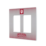 Indiana University Hoosiers Linen Hidden-Screw Light Switch Plate