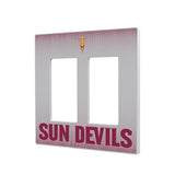 Arizona State University Sun Devils Linen Hidden-Screw Light Switch Plate