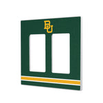 Baylor University Bears Stripe Hidden-Screw Light Switch Plate