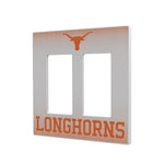 Texas Longhorns Linen Hidden-Screw Light Switch Plate-3