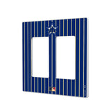 Seattle Mariners 1981-1986 - Cooperstown Collection Pinstripe Hidden-Screw Light Switch Plate