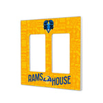 Los Angeles Rams 2024 Illustrated Limited Edition Hidden-Screw Light Switch Plate-3