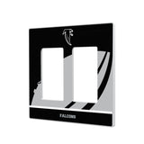 Atlanta Falcons Classic Passtime Hidden-Screw Light Switch Plate