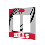 Buffalo Bills Passtime Hidden-Screw Light Switch Plate-3