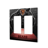 Chicago Bears 1946 Historic Collection Legendary Hidden-Screw Light Switch Plate-3