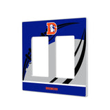 Denver Broncos 1993-1996 Historic Collection Passtime Hidden-Screw Light Switch Plate