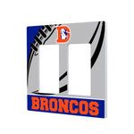 Denver Broncos 1993-1996 Historic Collection Passtime Hidden-Screw Light Switch Plate-3