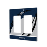 Dallas Cowboys 1966-1969 Historic Collection Passtime Hidden-Screw Light Switch Plate