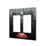 Detroit Lions Retro Legendary Hidden-Screw Light Switch Plate
