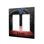 Los Angeles Rams Legendary Hidden-Screw Light Switch Plate-3