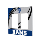 Los Angeles Rams Passtime Hidden-Screw Light Switch Plate-3