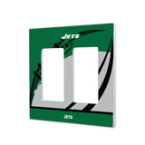 New York Jets 1963 Historic Collection Passtime Hidden-Screw Light Switch Plate