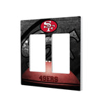 San Francisco 49ers Legendary Hidden-Screw Light Switch Plate-3