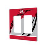 San Francisco 49ers Historic Collection Passtime Hidden-Screw Light Switch Plate