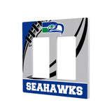 Seattle Seahawks Passtime Hidden-Screw Light Switch Plate-3
