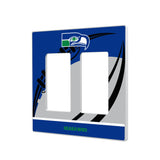 Seattle Seahawks Historic Collection Passtime Hidden-Screw Light Switch Plate