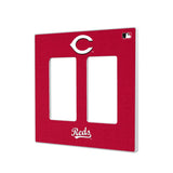 Cincinnati Reds Solid Hidden-Screw Light Switch Plate