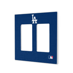 LA Dodgers Solid Hidden-Screw Light Switch Plate