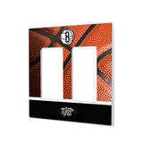 Brooklyn Nets Basketball Hidden-Screw Light Switch Plate-3